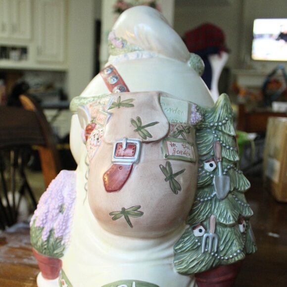 Pfaltzgraff Portfolio Naturewood "2000" Cookie Jar Vintage - Picture 14 of 16